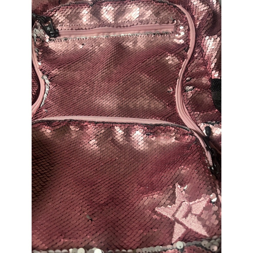 Rebel Athletic Dream Bag Smokey Rose Sequin Cheer Backpack Pink NEW MSRP $138 - Picture 10 of 16